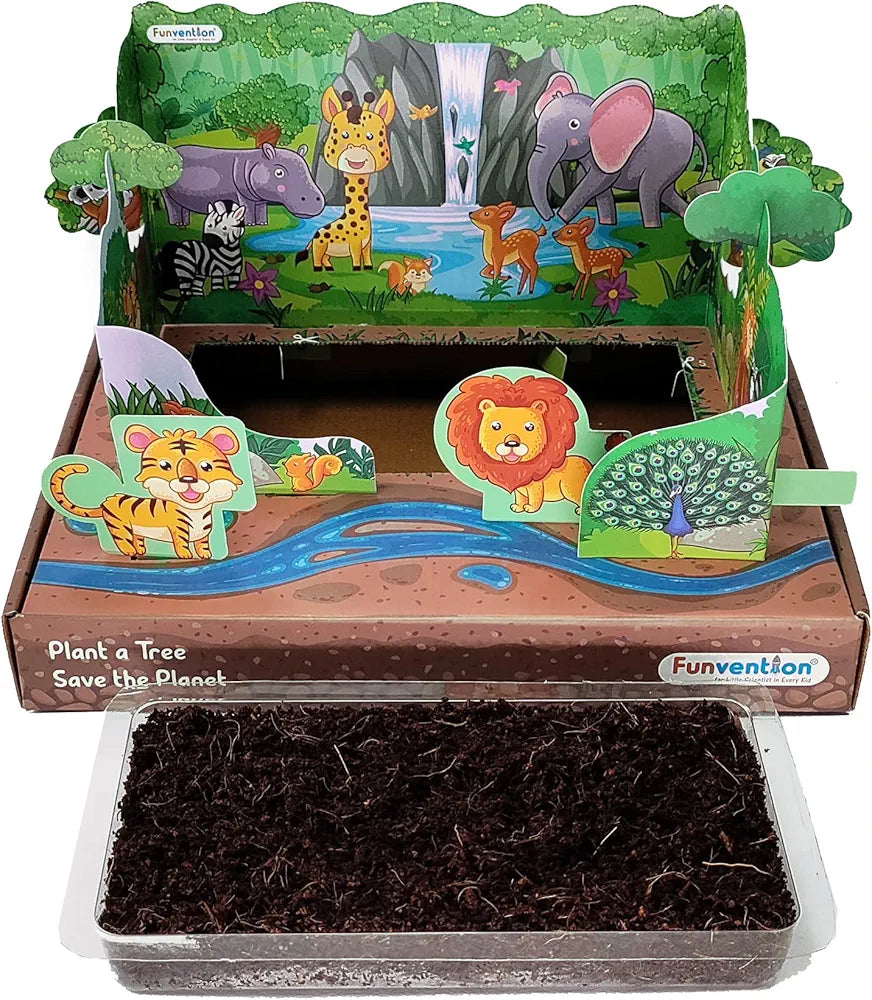 Funvention Jungle Garden Sprinkler Irrigation Kit | for useful garden | learning our child | sams Toy world