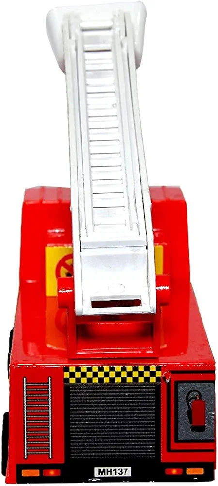 Buy Phactory Plastic Pull Back FIRE Brigade Movable FIRE Ladder Rescue Toy Truck for Kids| Pack of 1| Red samstoy.in Sams toy world shop in Ahmedabad Gujarat