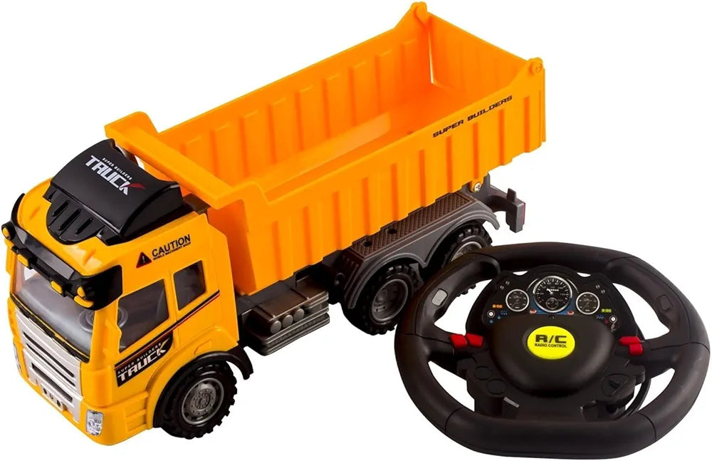 Buy Remote Control Truck Dumper Construction Toy | for kids. | Play anytime| Sams Toy world ahmedabad gujarat samstoy.in Sams toy world shop in Ahmedabad Gujarat