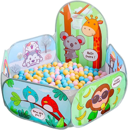 Buy Kids Jungle Basketball Ball Pool for Kids Play Tent House for 2+ Year Old Girls and Boys (Green) |Sams Toy world ahmedabad gujarat samstoy.in Sams toy world shop in Ahmedabad Gujarat