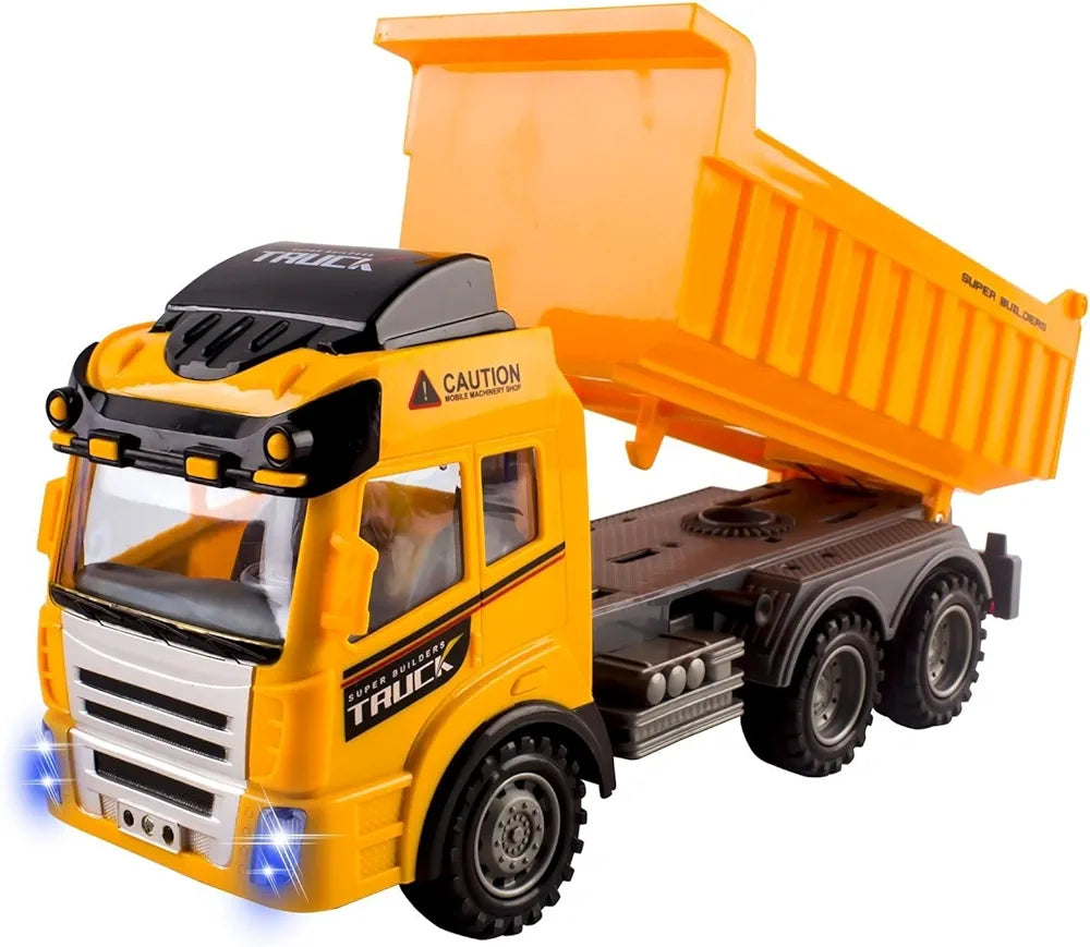 Buy Remote Control Truck Dumper Construction Toy | for kids. | Play anytime| Sams Toy world ahmedabad gujarat samstoy.in Sams toy world shop in Ahmedabad Gujarat