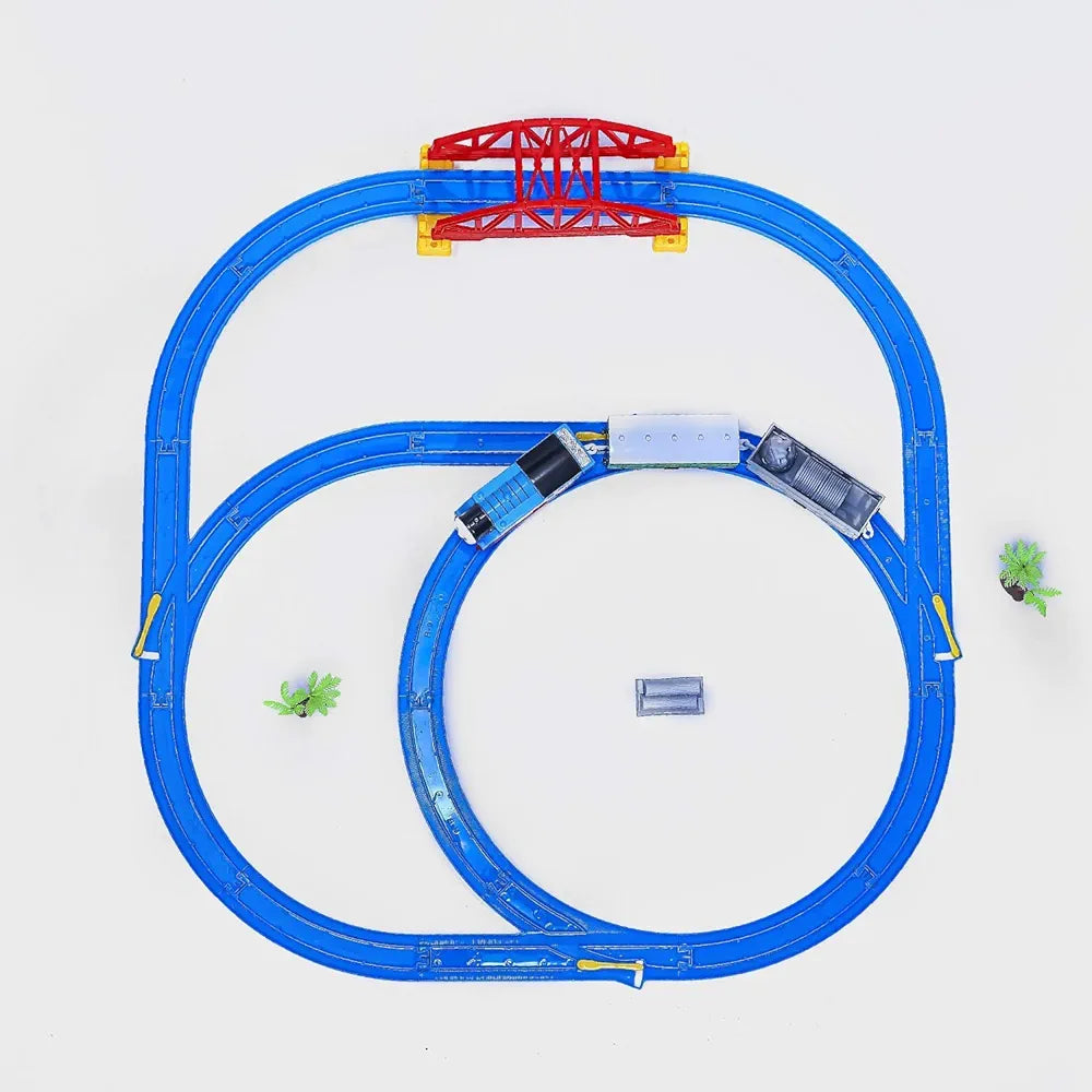 Buy Thomas Small Blue Train Toy Set Emits with Light and Sound Track Set for Kids|play with friends and family|Sams Toy world ahmedabad gujarat samstoy.in Sams toy world shop in Ahmedabad Gujarat