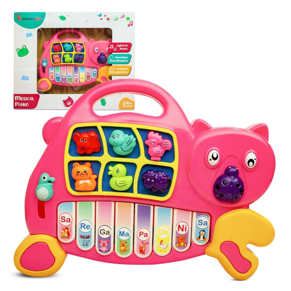 Buy MUSICAL PIANO|3 Activity Modes| 8 paino keys| Sam's toy World samstoy.in Sams toy world shop in Ahmedabad Gujarat