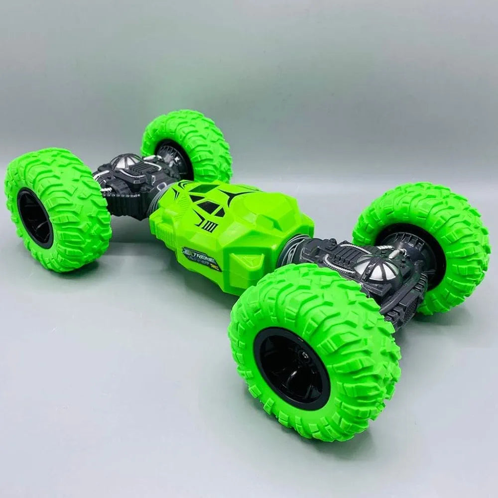 Buy Double Sided Stunt Racing Moka, Drive Off Road Rock Crawler Remote Control RC Car with 2.4 GHz, Monster Stunt car Toy for Kids, Boys samstoy.in Sams toy world shop in Ahmedabad Gujarat