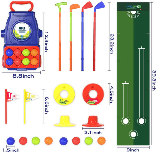 Buy Toddler Golf Set with Putting Mat samstoy.in Sams toy world shop in Ahmedabad Gujarat