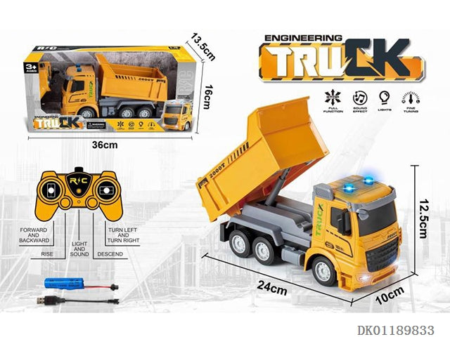Buy Remote Control Truck Dumper Construction Toy | for kids. | Play anytime| Sams Toy world ahmedabad gujarat samstoy.in Sams toy world shop in Ahmedabad Gujarat