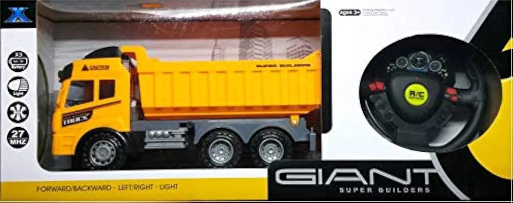 Buy Remote Control Truck Dumper Construction Toy | for kids. | Play anytime| Sams Toy world ahmedabad gujarat samstoy.in Sams toy world shop in Ahmedabad Gujarat