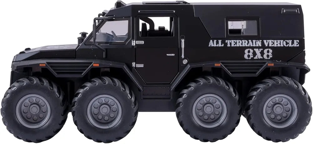 Buy Truck Toy 8x8 Off-Road Refitted Model Adventure SUV Car 1/24 Scale Monster Trucks Pickup |DieCast Metal Model Cars with Sound and Light for Kids Age 3 Year and up Black|Sams Toy world ahmedabad gujarat samstoy.inĀ Sams toy world shop in Ahmedabad GujaratĀ