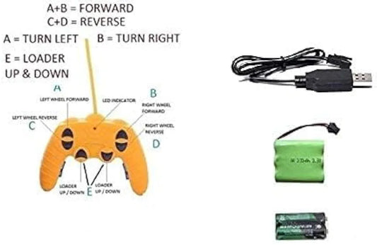 Buy JCBB Cheetah Remote Control and LED Flash Lights JCB B Plastic Truck |sams toy world samstoy.in Sams toy world shop in Ahmedabad Gujarat