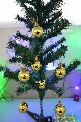 Buy 12 pcs 3CM Multi Christmas Tree Baubles Balls Decor Hanging Ornament for Xmas 12 Pcs | sams toy world Sam's Toy World Sams toy world shop in Ahmedabad Gujarat