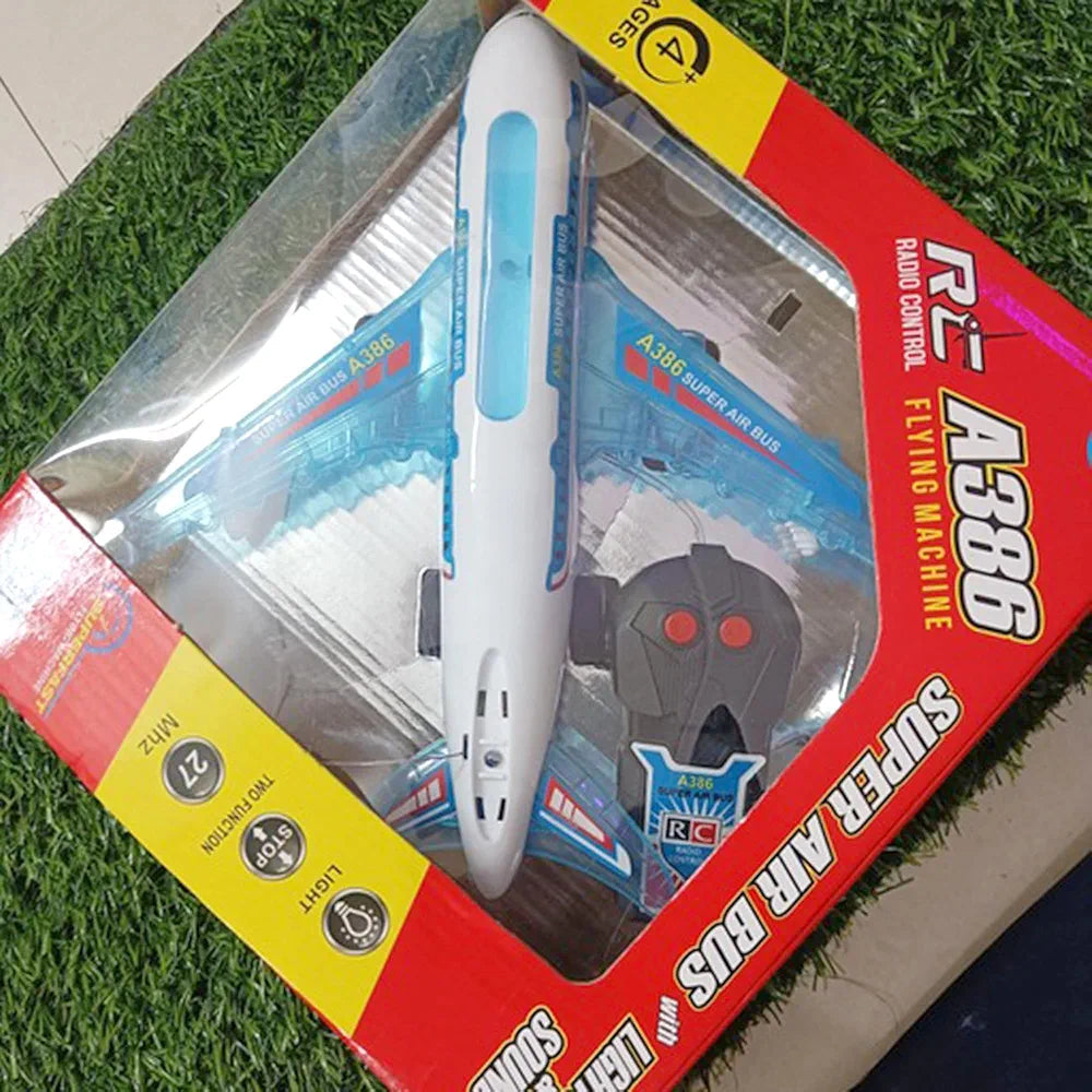 Buy Musical RC Air Bus Toy with Lights & Sound for Boys & Girls 2-8| Battery Operated| Non-Flying| Sams world š samstoy.inĀ Sams toy world shop in Ahmedabad GujaratĀ