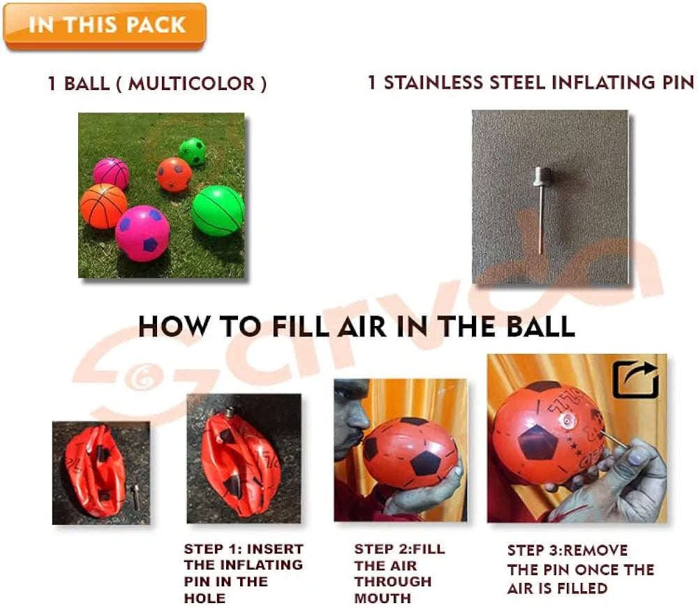 Basket Ball For Kids Toys For Boys&Girls Theme Basketball Set With Hanging Board|2 Balls|Ring Net|Inflating Pin&2 Ties Indoor Outdoor|Birthday Gifts Toys For 2 3 4 5 6 7 8 + Year|Multicolor| Sams world 🌍
