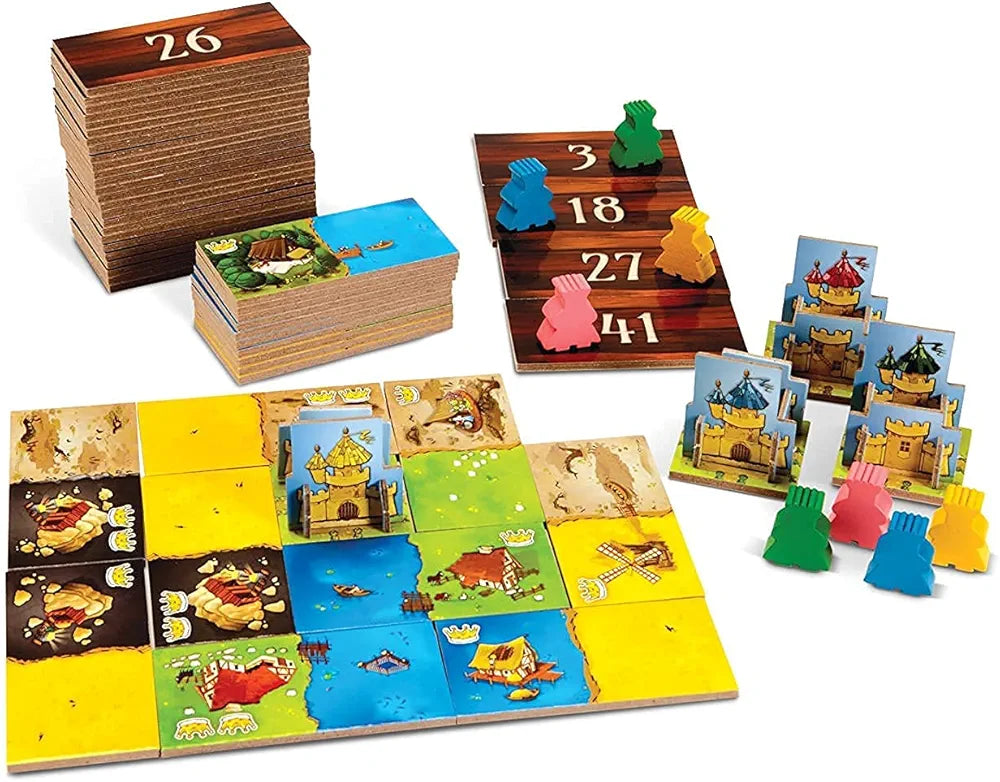 Buy Tickles Kingdomino Strategy | War Board Game for Family Kids Adults | Sams Toy world Ahmedabad Gujarat samstoy.inĀ Sams toy world shop in Ahmedabad GujaratĀ