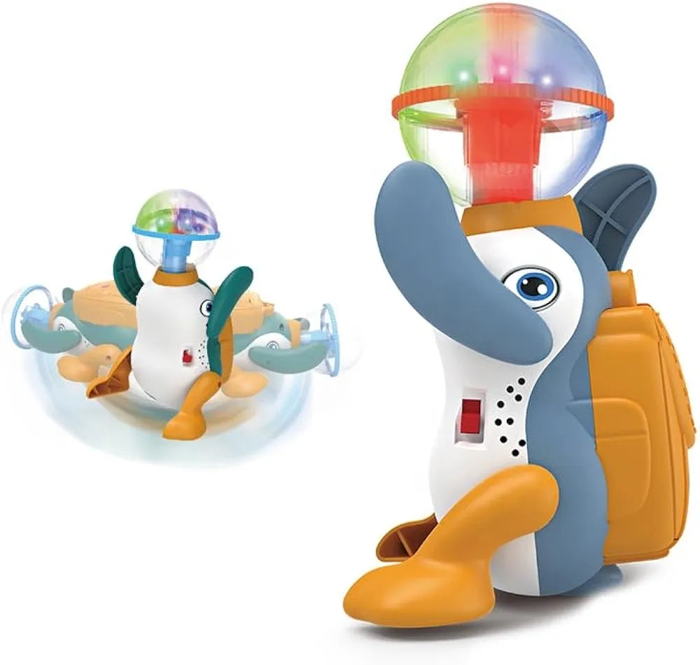 Buy Rotating Penguin Car Vehicle Toy for Kids|Boys|Girls with 360° Rotation| Light & Music |Color-as per Availability| Sams world 🌍 samstoy.in Sams toy world shop in Ahmedabad Gujarat