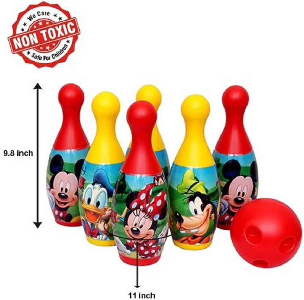 Buy Bowling Game Set for Kids with 6 Pin 1 Ball Sport Toys Gift for Baby Boys Girls Age 3 - 6 Years Old (Multicolor) samstoy.in Sams toy world shop in Ahmedabad Gujarat