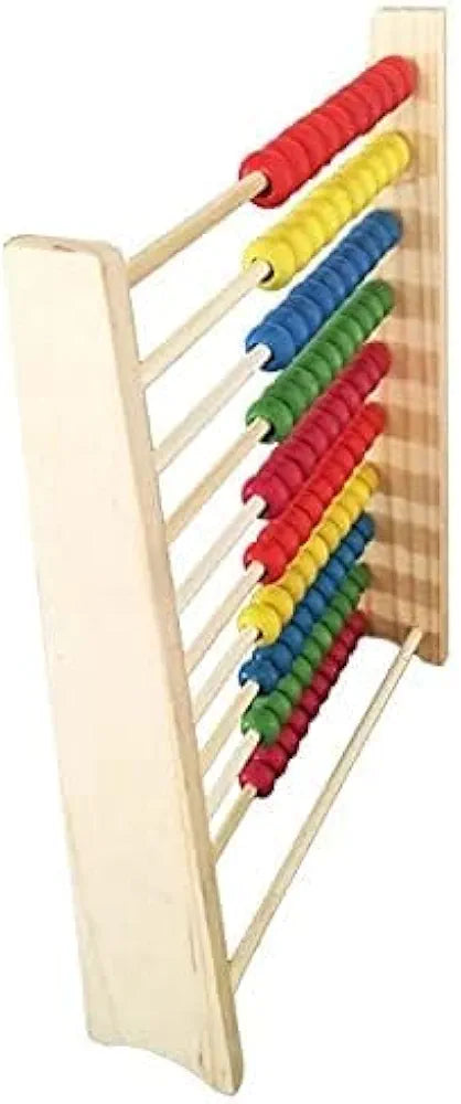 Buy Kids Bead Abacus for Math Wooden Counting Toys for Toddlers| Montessori Math Manipulatives Beads| Educational Toys for Preschool Boys Girls 2 Years Old| Sams world š samstoy.inĀ Sams toy world shop in Ahmedabad GujaratĀ