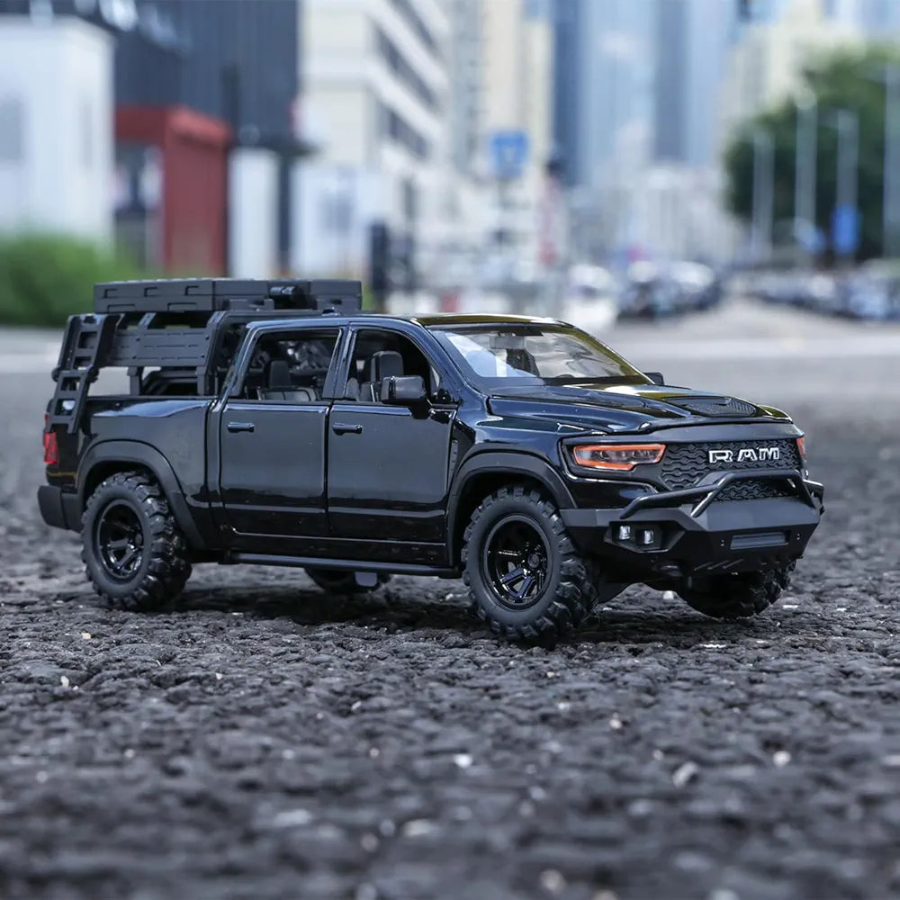 Buy Toy Dodge Mammoth Pickup Truck Model Car Vehicle Toy|  Kids Boys 3+ Years| Diecast Metal Truck with Sound and Light| Alloy Toy Truck for Kids Birthday Gift and Model Collection|Sams world š samstoy.inĀ Sams toy world shop in Ahmedabad GujaratĀ