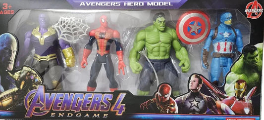 Buy Toy Figure for Kids| Beautiful Creation Super Heroes Figure| 6 in Height Figure | (Pack of 4 Super Heros) | Sams Toy world samstoy.in Sams toy world shop in Ahmedabad Gujarat