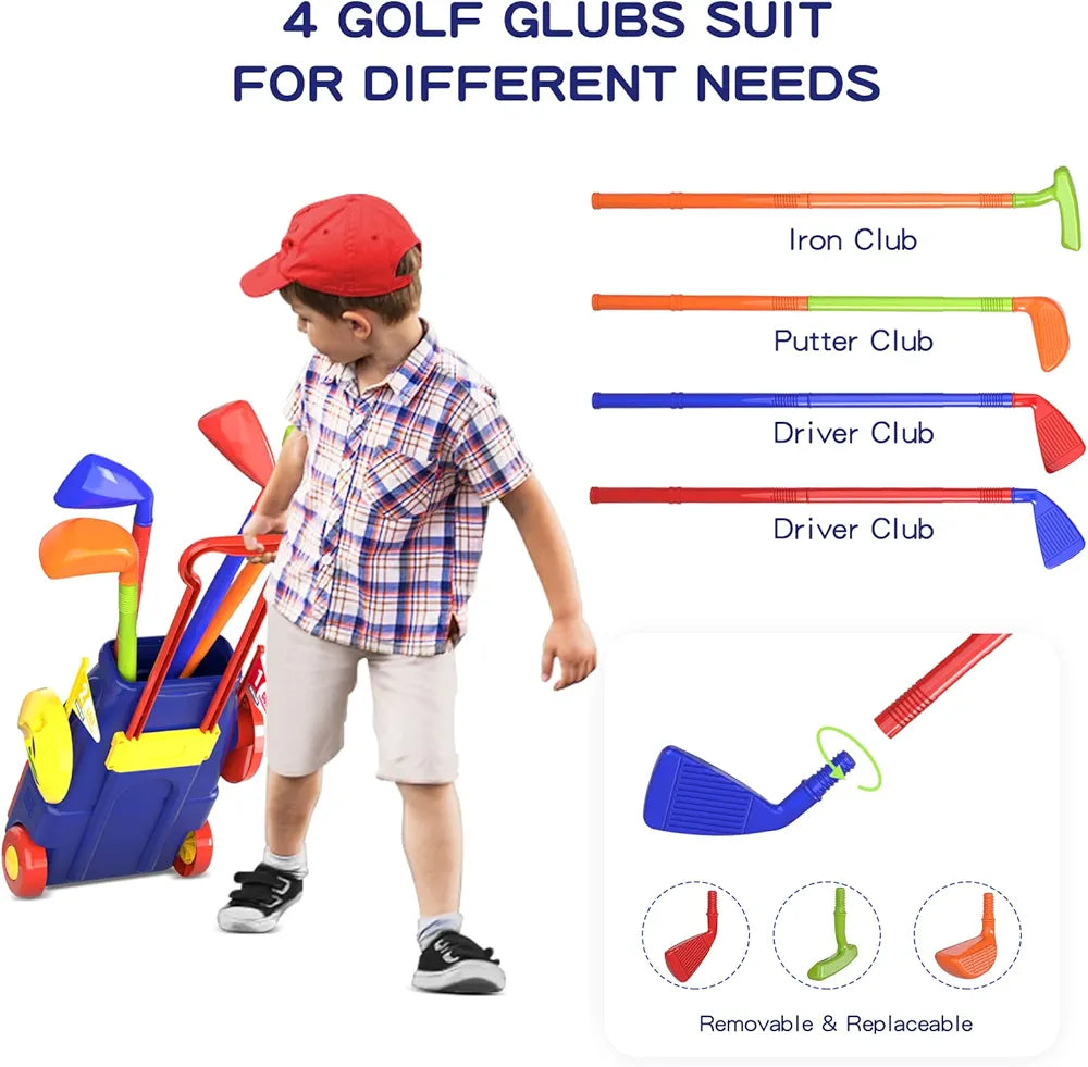Buy Toddler Golf Set with Putting Mat samstoy.in Sams toy world shop in Ahmedabad Gujarat