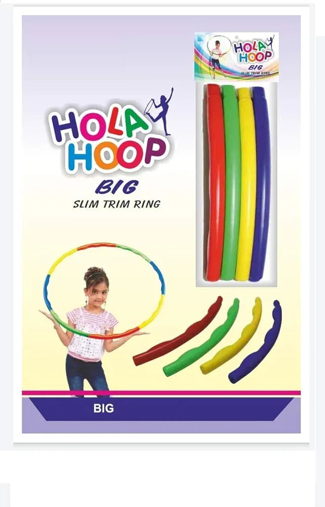 Big Size Light Weight Hola Hoop Exercise Ring| Toy for Sports Playing| Fitness for Kids and Adults (Multicolor) | Sams world