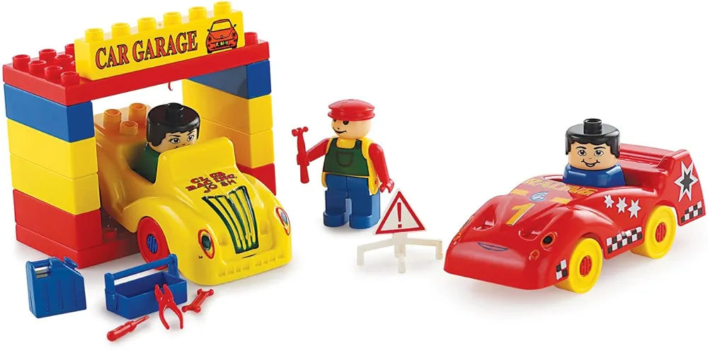 Buy Toys and Games KB Car Garage Set | Blocks Motor Skill Developers Imagination & Creativity| Learning | Sams Toy world ahmedabad gujarat samstoy.in Sams toy world shop in Ahmedabad Gujarat