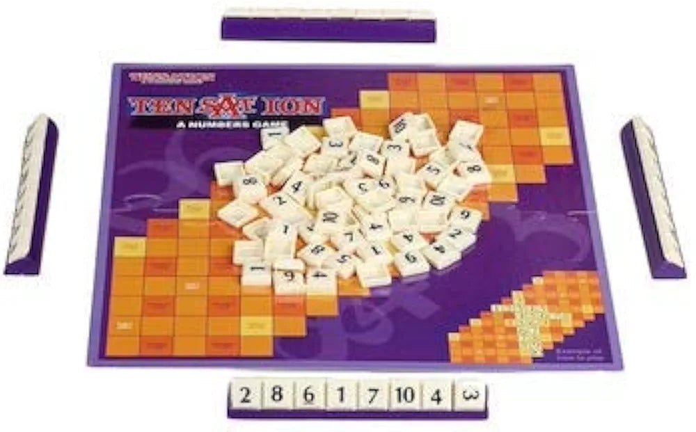Buy Ten SAT ION board game | A Number Game for All Ages| play with friends and family|Sams Toy world ahmedabad gujarat samstoy.in Sams toy world shop in Ahmedabad Gujarat