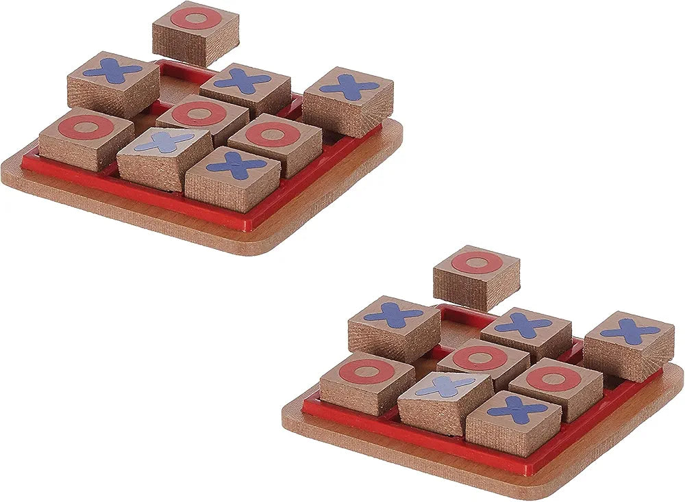 Buy Wooden - Tic Tac Toe Game Toy For Kids (Pack Of 2)| play with entertainment| with friends and family| Sams Toy world ahmedabad gujarat samstoy.in Sams toy world shop in Ahmedabad Gujarat