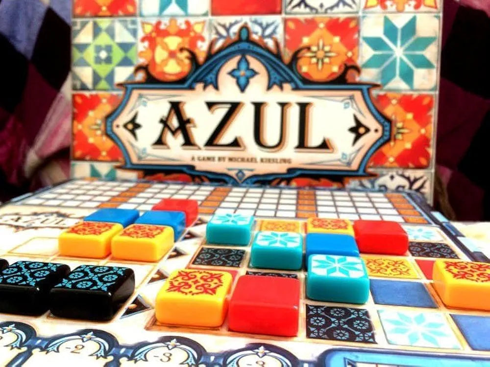 Buy Azul Game| Strategy Tile Placement Board Game | Family Board Games for Adults and Kids - Ages 8 and up, 2 to 4 |sams Toy world Ahmedabad Gujarat samstoy.in Sams toy world shop in Ahmedabad Gujarat