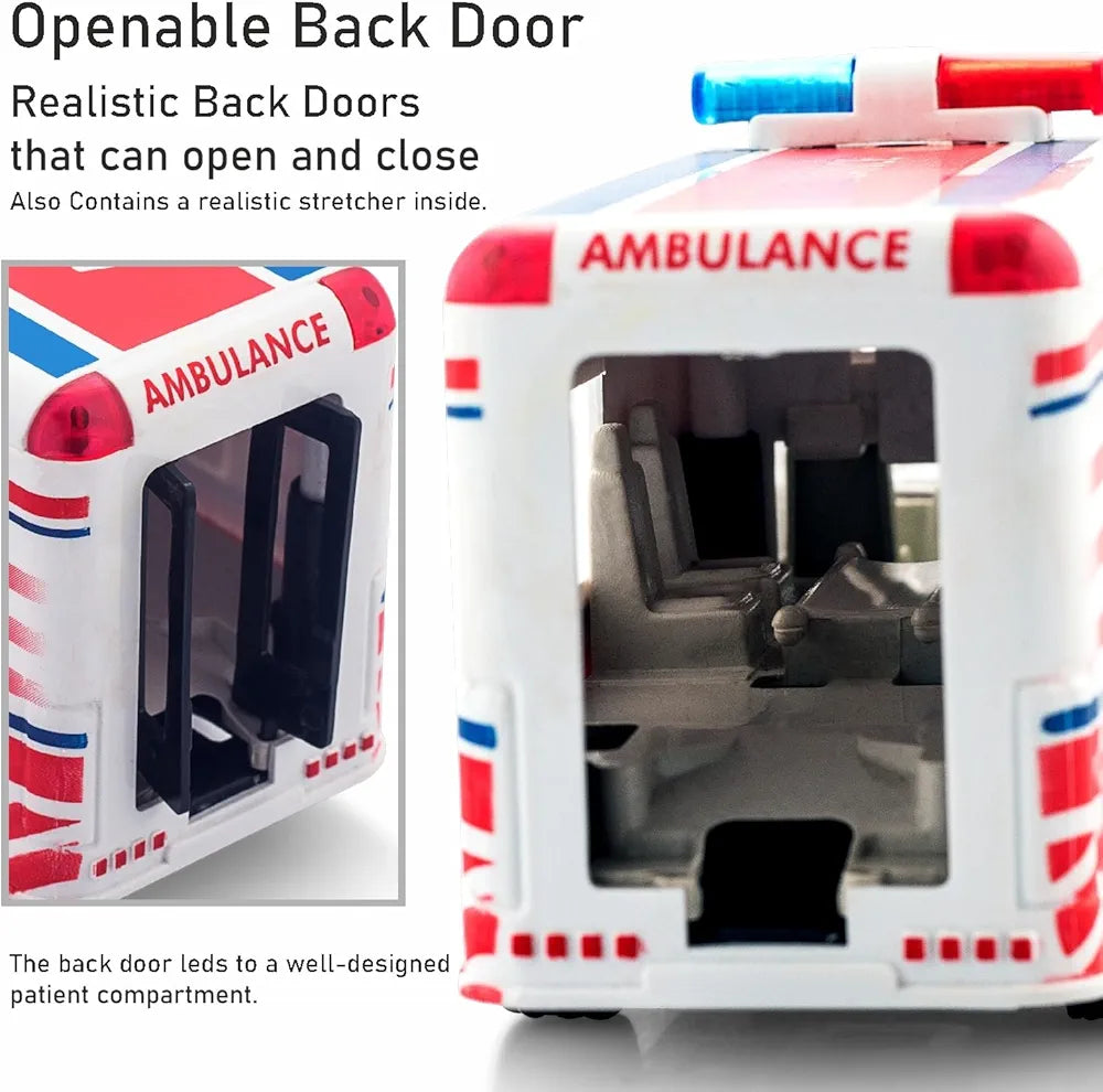 Buy Ambulance | Pull Back Truck Toy for Kids 3+| playing kids ambulance| when children make smile| Sams Toy world ahmedabad gujarat samstoy.in Sams toy world shop in Ahmedabad Gujarat