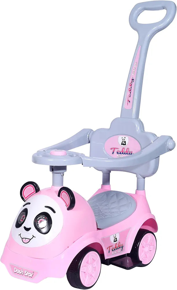Buy Teddy Plus Ride On Push Musical Baby Car| with Protective Arm Rest and Parent Handle| Storage| Age 1-3 Years multicolour | Sams Toy world ahmedabad gujarat samstoy.in Sams toy world shop in Ahmedabad Gujarat