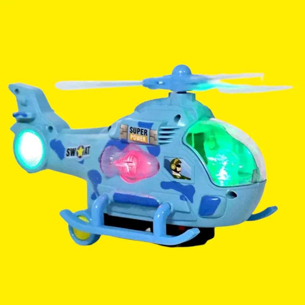 Buy Battery Opretor Helicopter Toy with Universal Function| Dynamic Music and Cool Lights|Pack of 1| Sam's toy world samstoy.in Sams toy world shop in Ahmedabad Gujarat