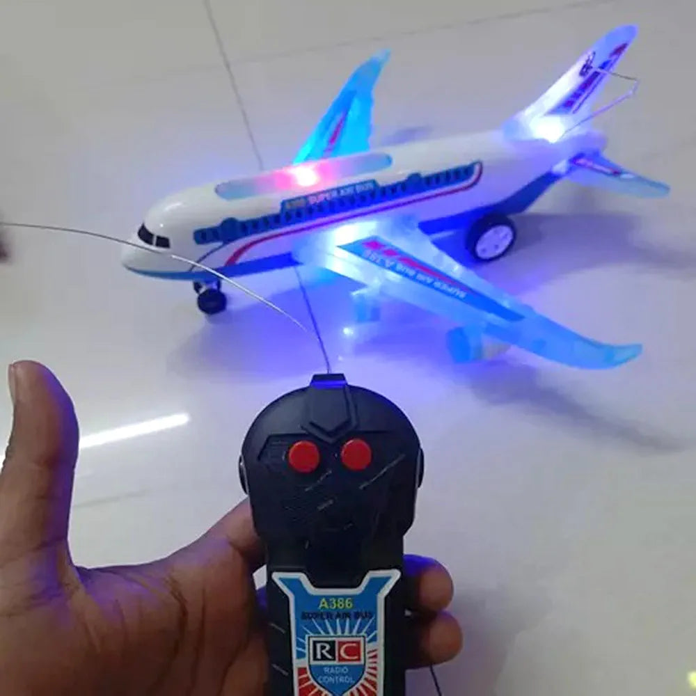 Buy Musical RC Air Bus Toy with Lights & Sound for Boys & Girls 2-8| Battery Operated| Non-Flying| Sams world š samstoy.inĀ Sams toy world shop in Ahmedabad GujaratĀ