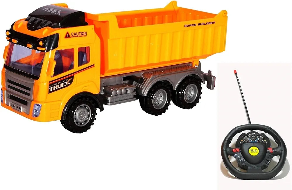 Buy Remote Control Truck Dumper Construction Toy | for kids. | Play anytime| Sams Toy world ahmedabad gujarat samstoy.in Sams toy world shop in Ahmedabad Gujarat