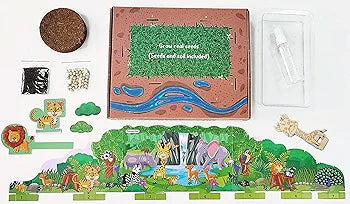 Buy Funvention Jungle Garden Sprinkler Irrigation Kit | for useful garden | learning our child | sams Toy world samstoy.in Sams toy world shop in Ahmedabad Gujarat