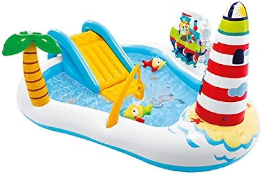 Buy Water Play Center Swimming Pool with Slides Mini Water Park | Kids and Toddlers Play | Sams Toy world ahmedabad gujarat Intex Sams toy world shop in Ahmedabad Gujarat