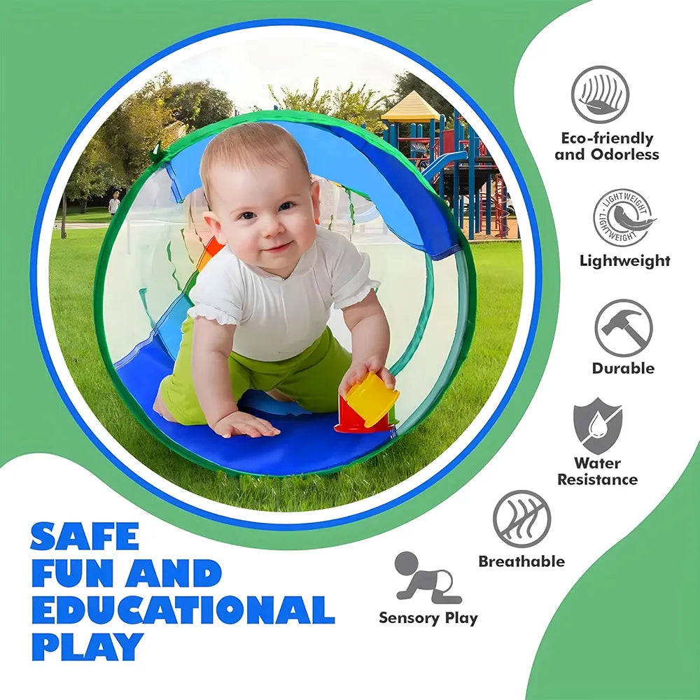 Buy Kids Play Tunnel for Toddlers| Baby Tunnel Pop Up Tunnels for Kids | Crawl Through Collapsible Toddler Tunnel Tent Breathable Mesh Tube Pet Crawl Indoor Outdoor Toy| samstoy.in Sams toy world shop in Ahmedabad Gujarat