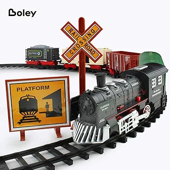 Buy Classic American Kids Train Set | 40 Pc Electric Train Toy and Track Set for Ages 3+| Sams Toy world ahmedabad gujarat samstoy.in Sams toy world shop in Ahmedabad Gujarat