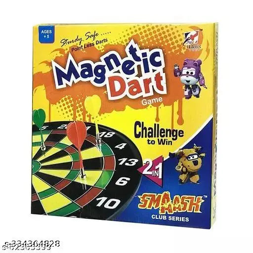 Magnetic Dart Board Pcs Magnetic Darts Safe Indoor Game for Kids Adults with friends and family| Sams Toy world ahmedabad gujarat