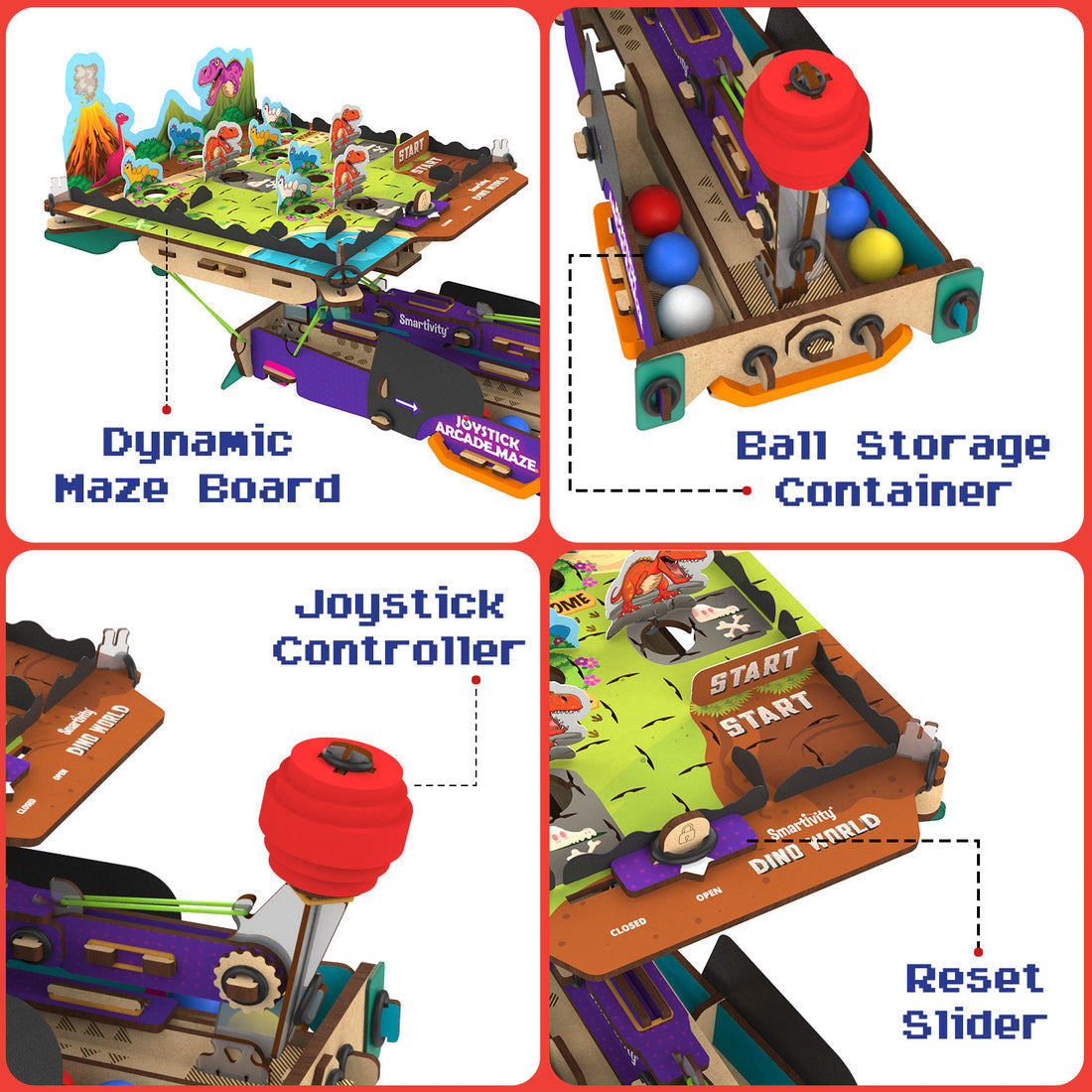 Buy Joystick Arcade Maze | DIY STEM Construction Toy | for school project| sams Toy world samstoy.in Sams toy world shop in Ahmedabad Gujarat