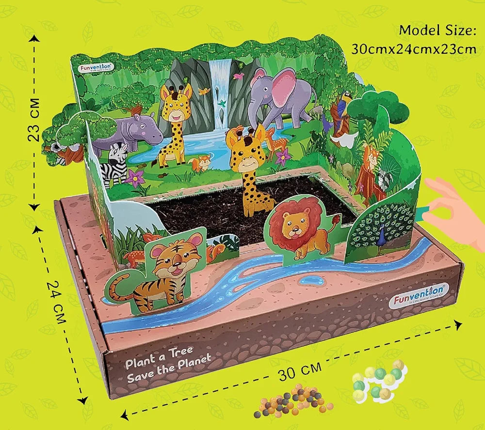 Funvention Jungle Garden Sprinkler Irrigation Kit | for useful garden | learning our child | sams Toy world
