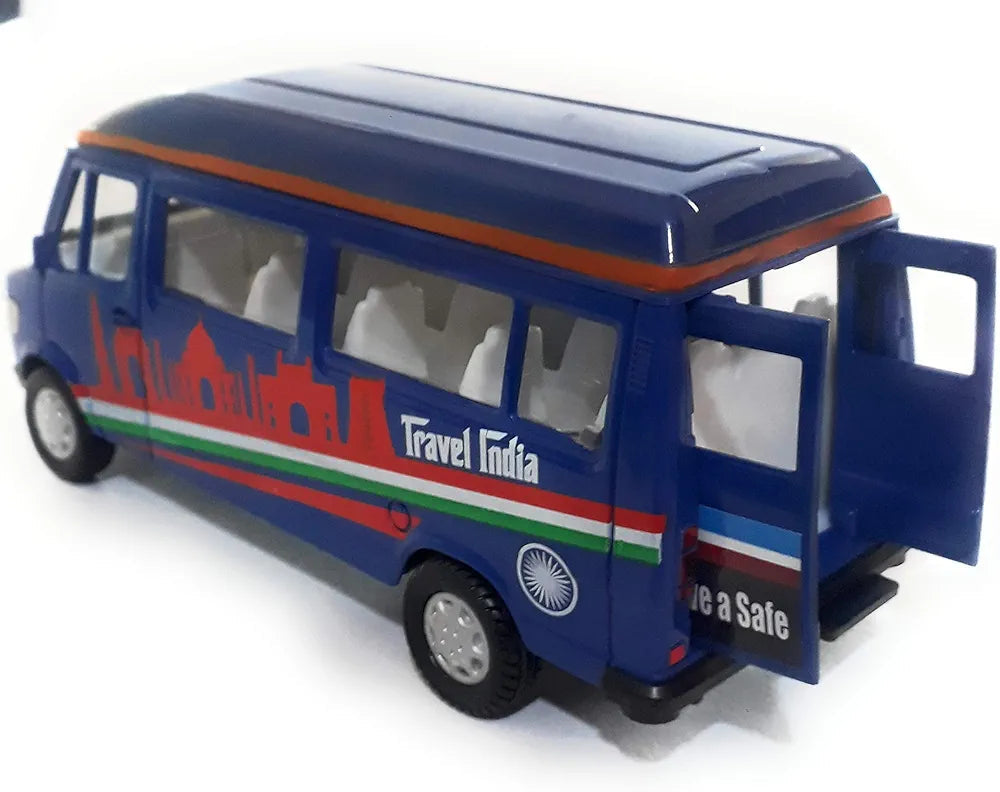 Buy Combo Toys of Double Decker Bus and Travel India Van | Red and Blue Color | Set of 2 Toys| give in birthday gift| play with friends| Sams Toy world ahmedabad gujarat samstoy.in Sams toy world shop in Ahmedabad Gujarat
