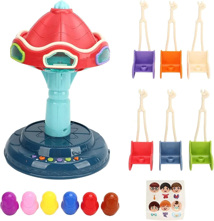 Buy Electric Music Rotate Swing Toy| Colorful Lighting Decompression Swing Electric Music Rotate Toy|Sams world š samstoy.inĀ Sams toy world shop in Ahmedabad GujaratĀ