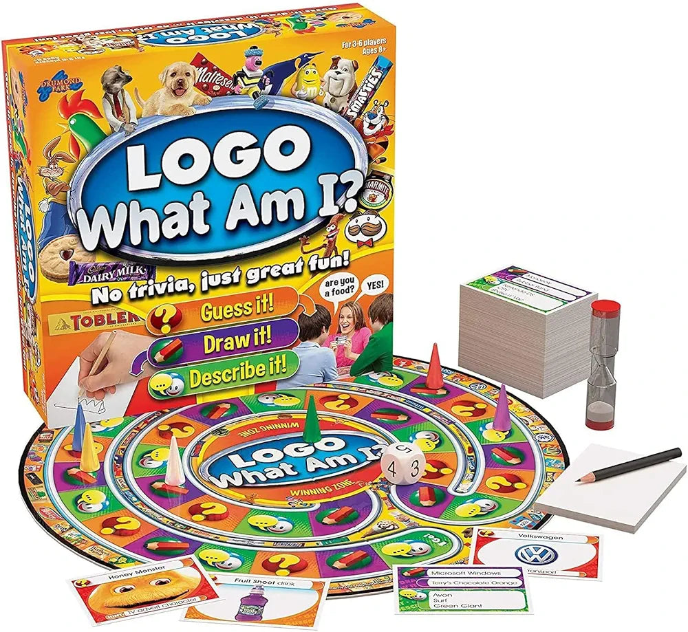 Buy LOGO WHAT AM ? BOARD GAME | play with family friend and party time| Sams Toy world Ahmedabad Gujarat samstoy.in Sams toy world shop in Ahmedabad Gujarat