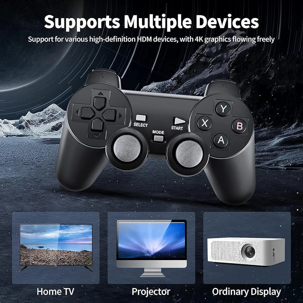 Buy Wireless Video Games For TV Gaming Retro Gaming Console With | Game Stick 1080P Plug & Play TV Video Game Set For 2 Player| With Simulator For Kids & Old School Station Video Game| Black| Sams Toy world ahmedabad gujarat samstoy.in Sams toy world shop in Ahmedabad Gujarat