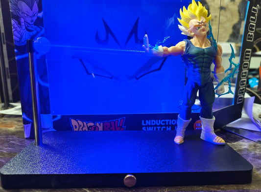 Buy Dragon Ball Z Vegeta Magnetic Night Light Set Action Figure | sams toy world Sam's Toy World Sams toy world shop in Ahmedabad Gujarat