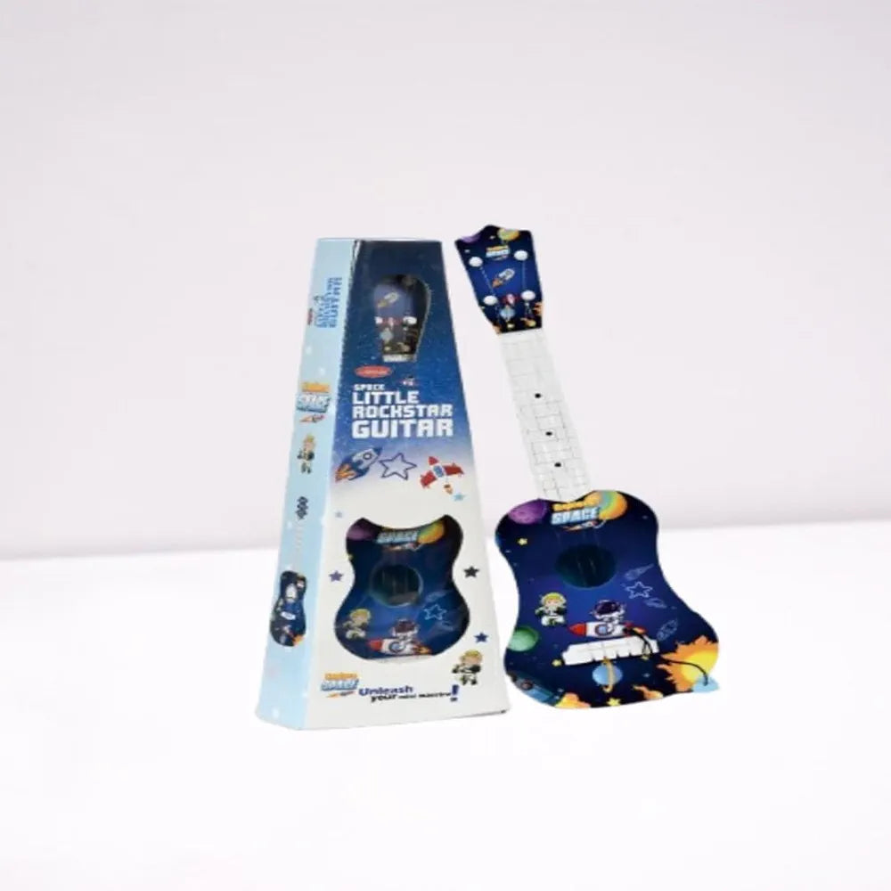 Buy little Rockstar Guitar for Kids | Beginner|Friendly Toy Guitar with Realistic Strings| Lights, and Sounds | Fun Music Learning for Boys & Girls Ages 3-8 (Space Little Rockstar Guitar)| Sams world š samstoy.inĀ Sams toy world shop in Ahmedabad GujaratĀ