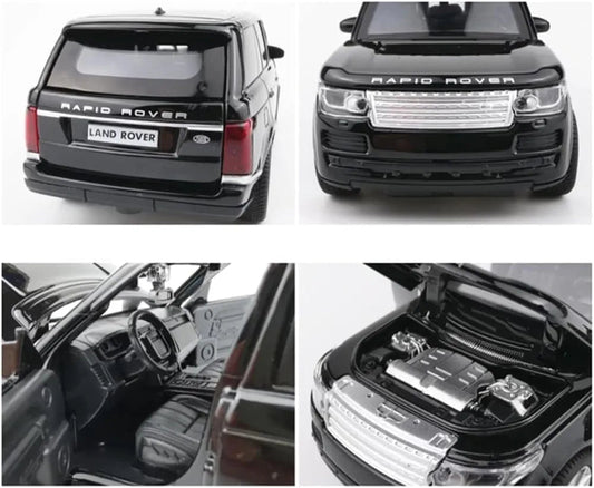 Buy New 1 32 Range Rover Toy Car Metal Pull Back Diecast Car | Openable Door and Sound Light| Gifts Toys for Kids【Black】 samstoy.in Sams toy world shop in Ahmedabad Gujarat