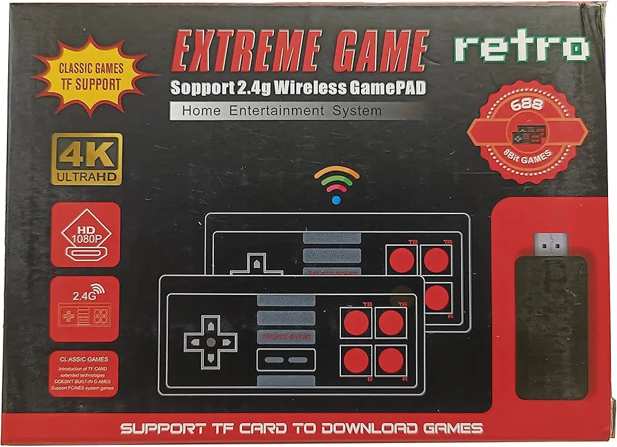 Buy TV Video Game Plug & Play| Wireless Video Game for Kids Classic 620 Inbuilt Games Box| with 2 Wireless Controller Family TV Video Game Classic Retro| Video Games HDMI & Support 2 Player|Sams world ahmedabad samstoy.in Sams toy world shop in Ahmedabad Gujarat