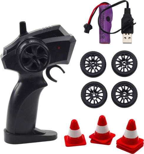 Buy Remote Control Drift Car Rechargeable High speed|RC Sports Car| with LED Lights & Sound|Stunt Racing Vehicle samstoy.in Sams toy world shop in Ahmedabad Gujarat