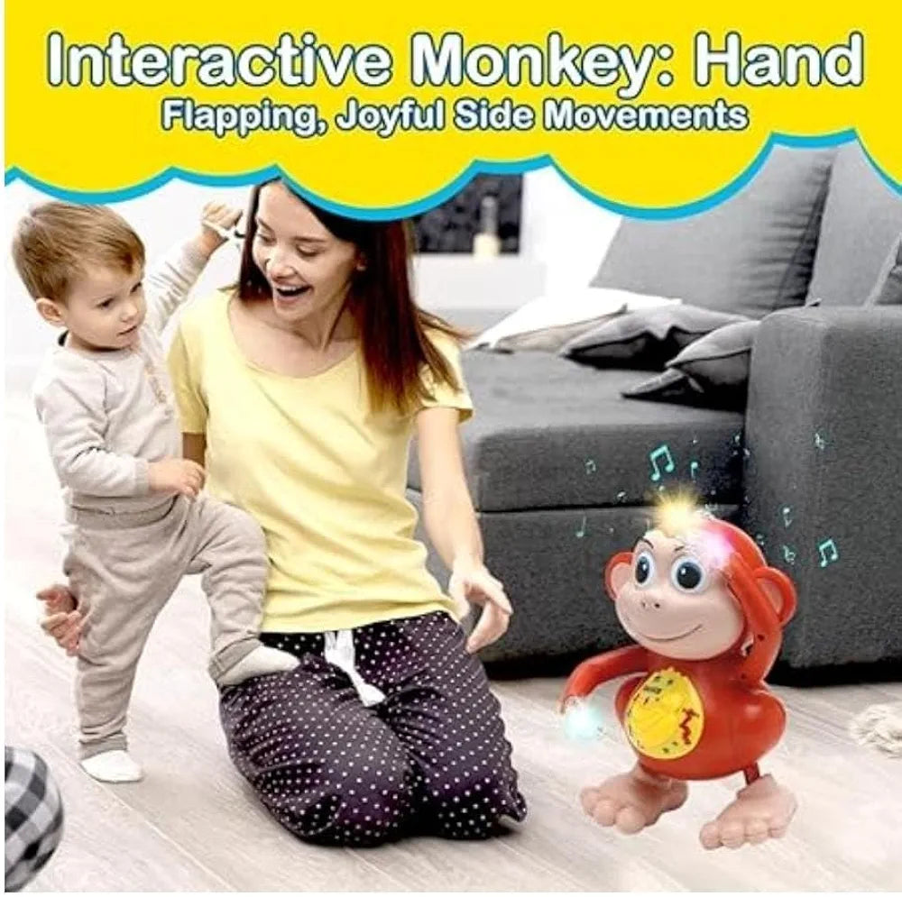 Buy Dancing Monkey Toy for Kids |Fun Musical & Light-Up Toy | for Baby Boys & Girls | sams toy world Sam's Toy World Sams toy world shop in Ahmedabad Gujarat